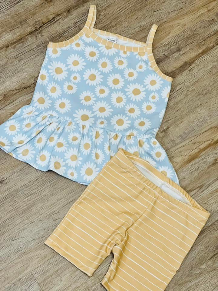 CUSTOM FABRIC - Cami Peplum
