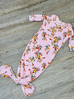 Knotted Baby Gown
