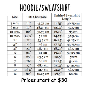 CUSTOM FABRIC Hoodie w/Pocket