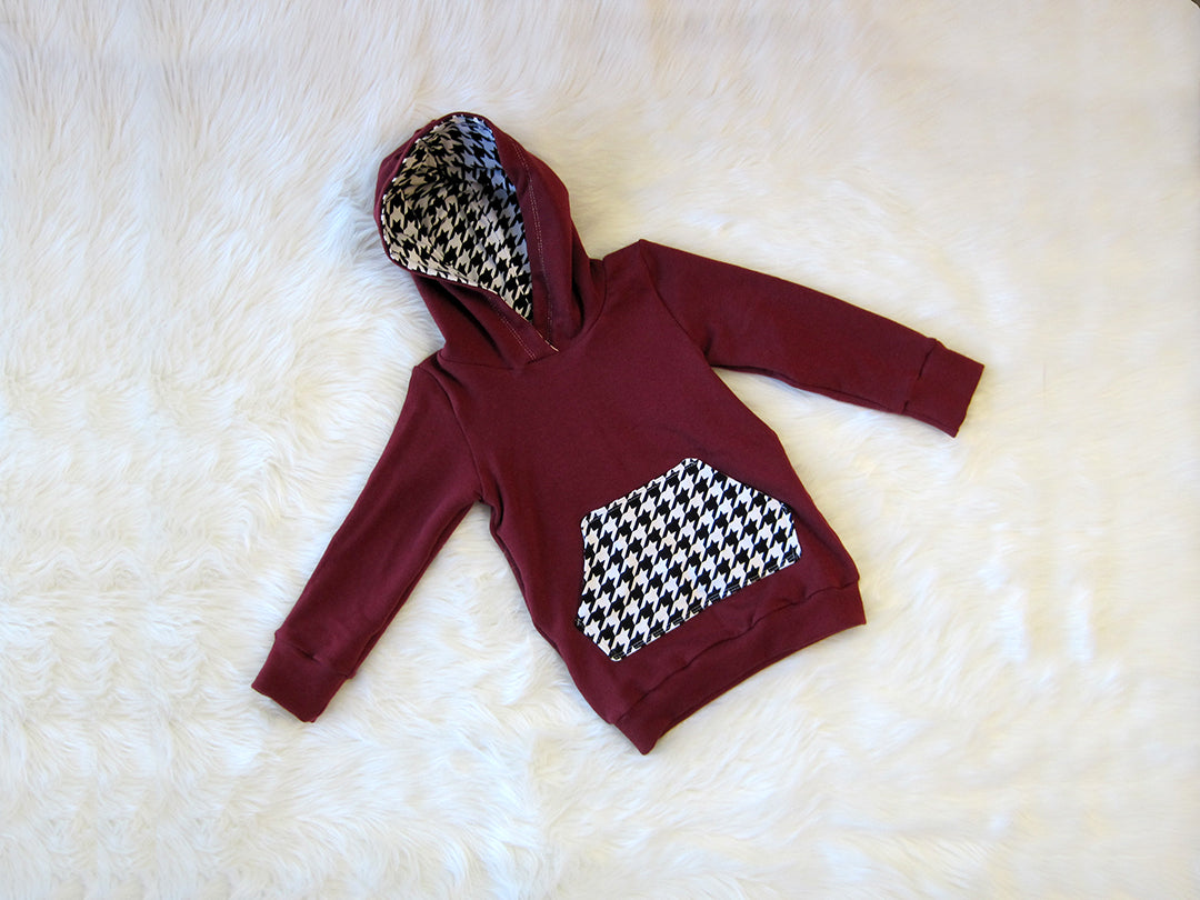 CUSTOM FABRIC Hoodie w/Pocket
