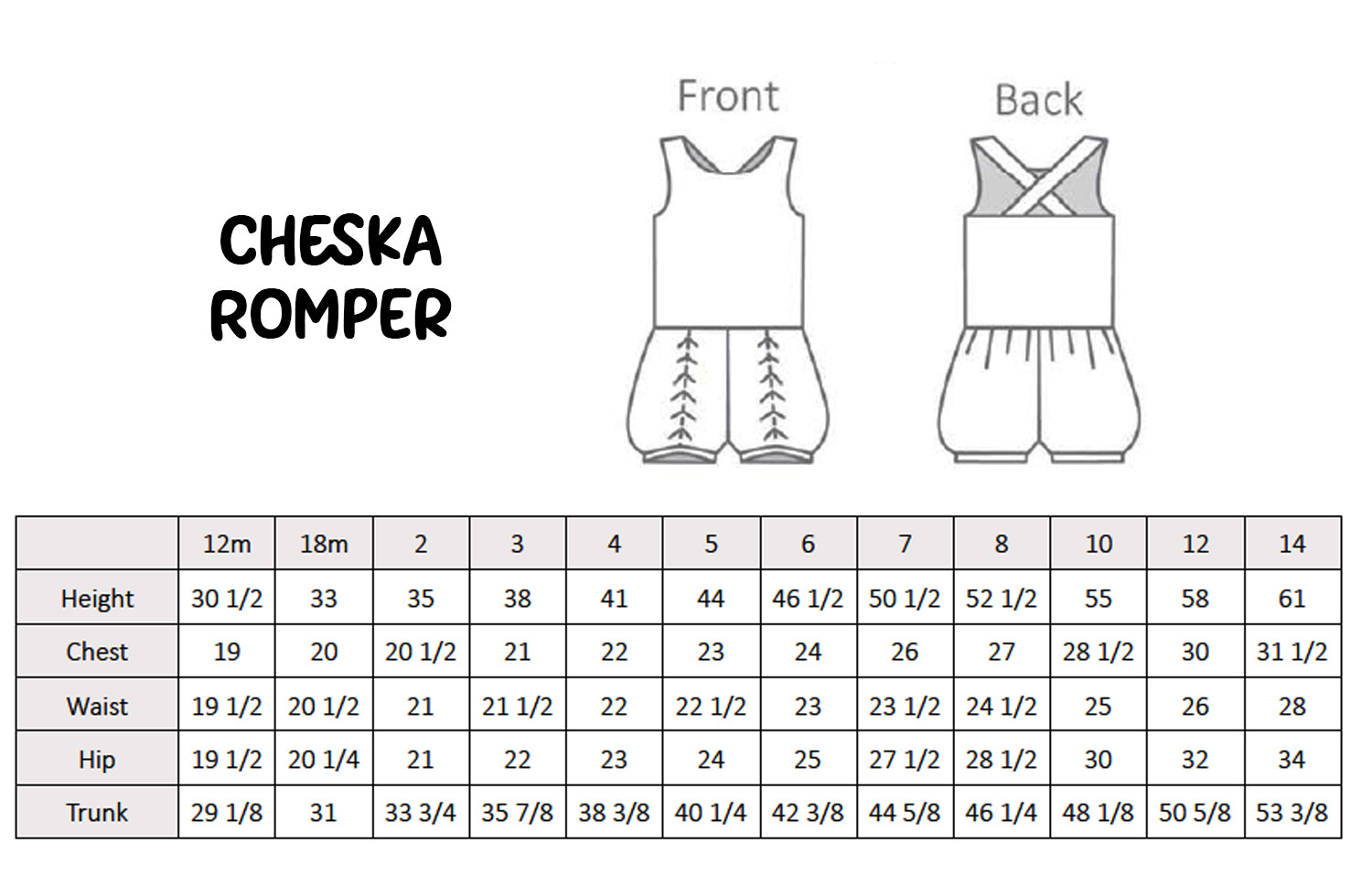 Cheska Romper