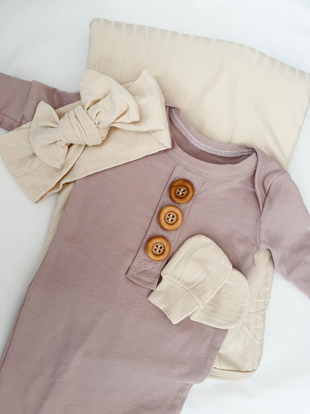 Knotted Baby Gown