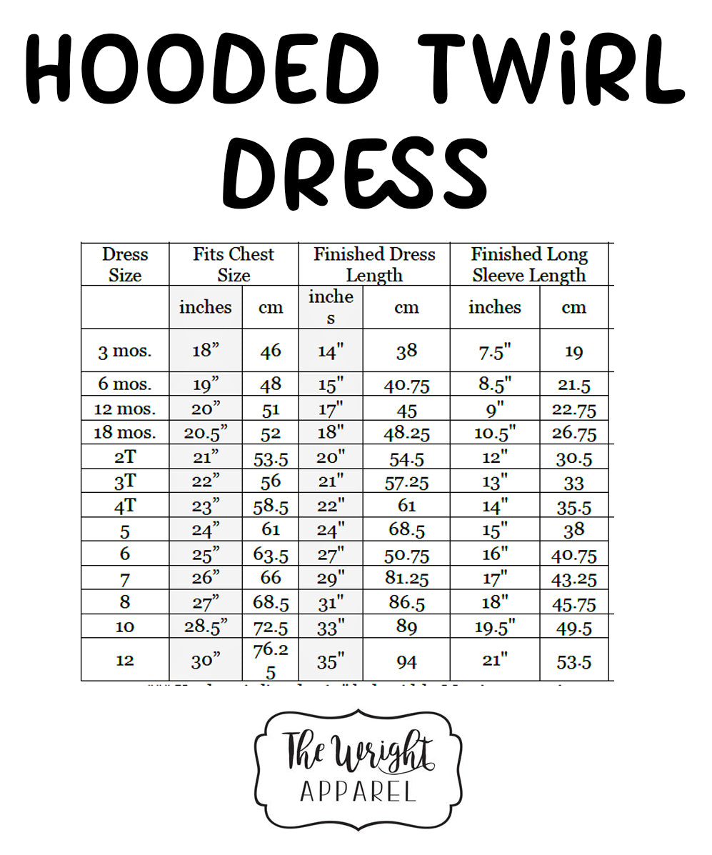 Custom Fabric - Hooded Twirl Dress