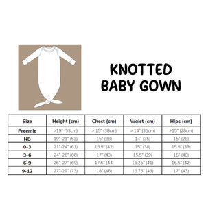 Knotted Baby Gown
